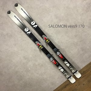 SALOMON サロモン vers 9 バース 170cm カービング スキー 板 ビンディング ウィンター スポーツ アウトドア 札幌 