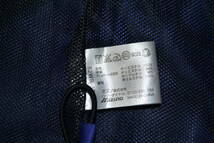 524　MIZUNO　ミズノ　Global Elite　グローバルエリートベースボール　ウインドブレーカージャケット　ブルーパープル×ブラック　Lサイズ_画像8