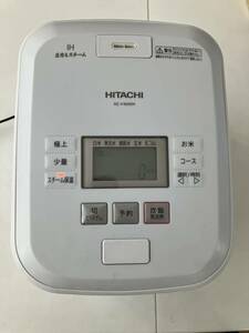 日立　HITACHI ふっくら御膳　RZ-V100EM ホワイト　圧力&スチームIH 5.5合炊き　2022年製