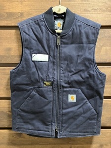 WTAPS×CARHARTT 中古 152VHCTD-JKM04 Mサイズ カーハート VEST ベスト ネイビー 3M シンサレート 送料込み！