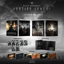 ジャスティス・リーグ: Zack Snyder's Cut 4KUHD+BD スチールブック 1-Click Box [Blu-ray] Steelbook - numbered (Import)_画像7