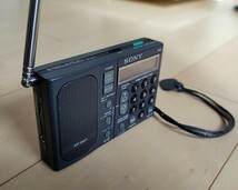 動作品　SONY ICF-SW1S　電解コンデンサ及びLEDランプ交換済み_画像6