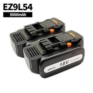 2個セット 【送料無料】 パナソニック EZ9L54 互換 バッテリー 18V 5.0Ah EZ0L81対応 SONYセル