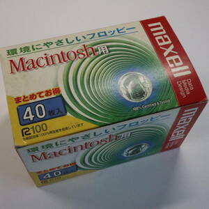 未使用品★マクセル 3.5インチ 2HD フロッピーディスク★Macintosh用フォーマット済 37枚 MFHDMAC.C40K 