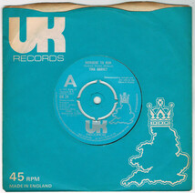 ●TINA HARVEY / NOWHERE TO RUN [UK 45 ORIGINAL 7inch シングル DEMO 試聴]_画像3