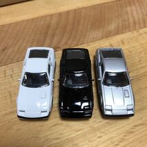 京商 1/100 ミニカー 歴代フェアレディZ コレクション 日産 フェアレディZ 300ZX（HZ31） 白/黒/グレー 3台セット_画像5