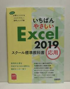 いちばんやさしい Excel 2019 スクール標準教科書 応用 