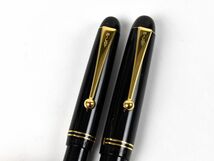 159266♪美品 PILOT パイロット カスタム67 ボールペン 万年筆 セット 樹脂 GP ペン先14K ブラック ゴールド 筆記用具 文房具/ G_画像3