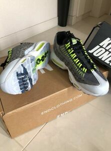 NIKE AIR MAX ナイキ エア マックス 95 KIM JONES AIR MAX95 BLack Volt&Grey