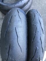 BRIDGESTONE R11 st600 120/180 使用時間2時間　②_画像1