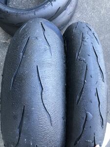 BRIDGESTONE R11 st600 120/180 使用時間2時間　②