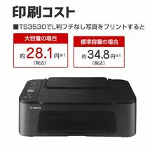 ★在庫調整セール！★ 新品未使用 キャノン プリンター 本体 CANON TS3530 PIXUS 印刷機 コピー機 複合機 スキャナー　送料無料_画像4