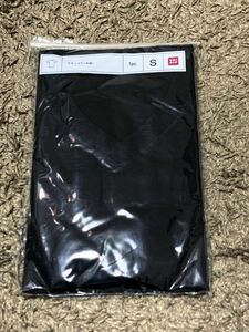 新品未開封◎送料無料【 UNIQLO 】VネックTシャツ カットソー Sサイズ 黒 ★ ユニクロ カジュアル スタンダード オシャレ 定番 ジーユー