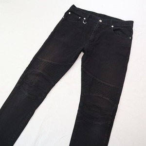 SOPHNET. ソフネット 16A/W SKINNY BIKER PANT スキニーバイカージーンズ ブラックデニム ストレッチパンツ SOPH-167011 メンズ Mサイズ