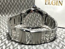 新品 正規品 腕時計 ELGIN エルジン メンズ 男性 ソ－ラ－電波ウォッチ 10気圧防水機能 蓄光インデックス ステンレス プレゼント ギフト_画像6