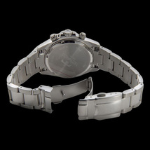 限定カラー 新品 テクノス TECHNOS 正規品 クロノフラフ 腕時計 天然ダイヤモンド付き アイスブルー コスモグラフ ダイバー腕時計 メンズ_画像9