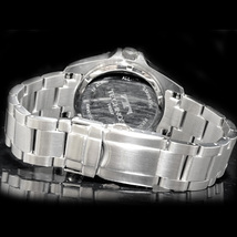 限定カラー 新品 テクノス TECHNOS 正規品 腕時計 定番腕時計 ビジネスウォッチ ダイバー腕時計 メンズ プレゼント グリーン 回転ベゼル_画像8