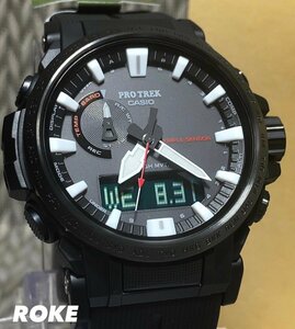 新品 カシオ プロトレック 国内正規品 トリプルセンサー 電波ソーラー CASIO PROTREK 腕時計 電波腕時計 クライマーライン PRW-61Y-1BJF