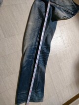 　サイズ：30 　日本製　セルビッチデニム使用　SUGAR CANE シュガーケーン UNION STAR JEANS ヴィンテージ加工　ジーンズ　デニム パンツ_画像9