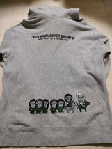 サイズ：M　アベイシングエイプ フーディ A BATHING APE　スウェット パーカー グレー　army babymilo_画像7