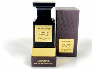 トムフォード　TOM FORD　タバコ・バニラ　TOBACCO VANILLE　オードパルファム　スプレー　50ml　残量：4割　YK-6360