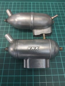 昔懐かし！FUJI.OMC　19～20用　KNK　19～20用　マフラー　大島模型　地球堂　中古品　ニップル付き