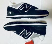 new balance ML574 ブラック US9.5/JP27.5 新品 国内正規品 _画像6