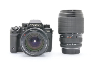 CONTAX N1 + 24-85mm F3.5-4.5 + 70-300mm F4-5.6 コンタックス フィルムカメラ レンズ