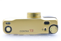 CONTAX T2 GOLD チタンゴールド / 38mm F2.8 T* コンタックス AFコンパクトフィルムカメラ 箱付_画像4