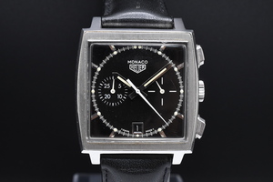 5000個限定 箱付 TAG HEUER MONACO LIMITED EDITION Ref：CS2110 Cal：1470 タグホイヤー モナコ 自動巻き■17935