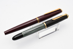 PELIKAN MONTBLANC ペリカン モンブラン スーべレーン No.221 万年筆 2本セット ■17900