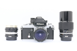 Nikon ニコン F2 フォトミックS 730万台 + 28mm F3.5 + 3.5cm F2.8 + 200mm F4