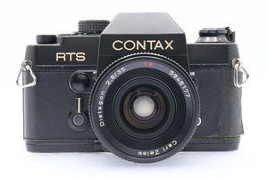 CONTAX RTS + AEJ Distagon 35mm F2.8 T* コンタックス 一眼レフ フィルムカメラ 単焦点レンズ