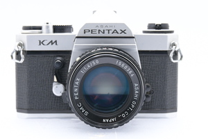PENTAX KM + SMC 50mm F1.4 ペンタックス MF一眼レフ フィルムカメラ 標準単焦点レンズ