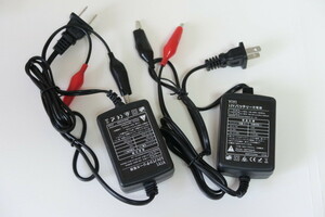  battery charger automobile bike all-purpose 12V battery charger total 2 piece equipped!