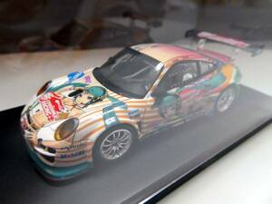 絶版FUJIMI 1/43 初音ミク × GSRポルシェ スーパーGT 2010第6～8戦仕様