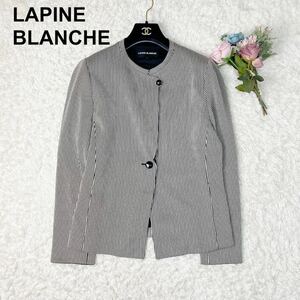 LAPINE BLANCHE ラピーヌ ブランシュ ジャケット ストライプ L B102331-26