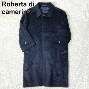ロベルタ ディ カメリーノ Roberta di camerino カシミヤ100% コート 濃紺 M メンズ ビジネス B112314-140