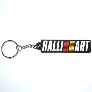 RALLIART(ラリーアート)　ラバー製キーホルダー 　③　三菱