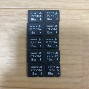 【10枚セット】 PS Vita メモリーカード PlayStation Vita VITA SONY 16GB セット まとめ 中古