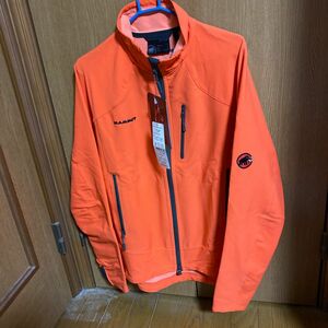 MAMMUT Climb Jacket サイズM マムート ジャケット ソフトシェル オレンジ