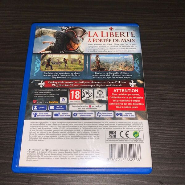 Assassin's Creed III: Liberation psvita