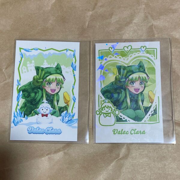 魔入りました!入間くん AMOCAFE デビパシャ クララ ノーマル1ホロ1