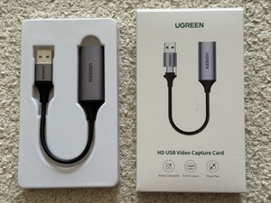 UGREEN HDMI ビデオキャプチャーボード Switch対応 USB-C/USB-A 