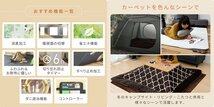 未開封新品　3畳 省エネふわふわ ホットカーペット 本体 S.UEF-S3.02(管理番号No-ＫN)_画像3