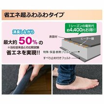 売り切り/新品　(2畳タイプ) 超ふわふわ極厚　ホットカーペット 空気をきれいにする　SUE.G-SF2.0(管理番号No-KUI）　_画像5