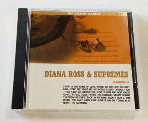 CD ダイアナ・ロス&シュープリームス（DIANA ROSS & SUPREMES)　愛はどこへ行ったの（WHERE DID OUR LOVE GO）日本国内盤　洋楽