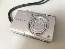 美品 Nikon COOLPIX S6200 シルバー ニコン デジカメ デジタルカメラ_画像2