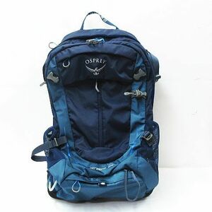 ■ OSPREY オスプレー STRATOS24 ストラトス 24L ネイビー バックパック リュック アウトドア 登山 キャンプ トレッキング ハイキング