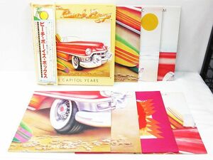 ■ 再生未確認 ジャンク 帯付き LP レコード ECS50063～69 7枚組 BOX BEACH BOYS ビーチ・ボーイズ・ボックス 山下達郎